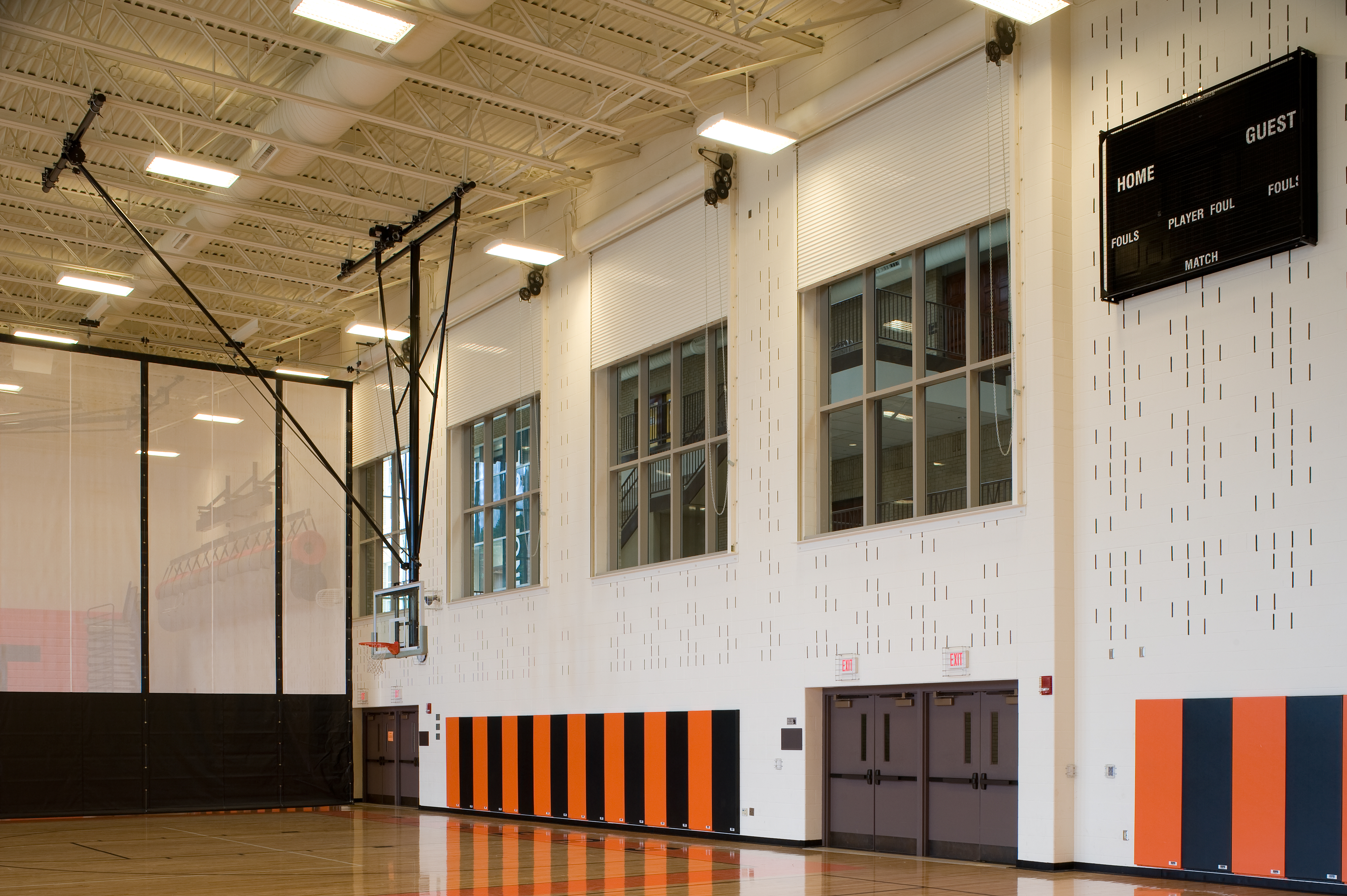 east-high-school-gym-fire-doors-01x | Crawford Door Sales