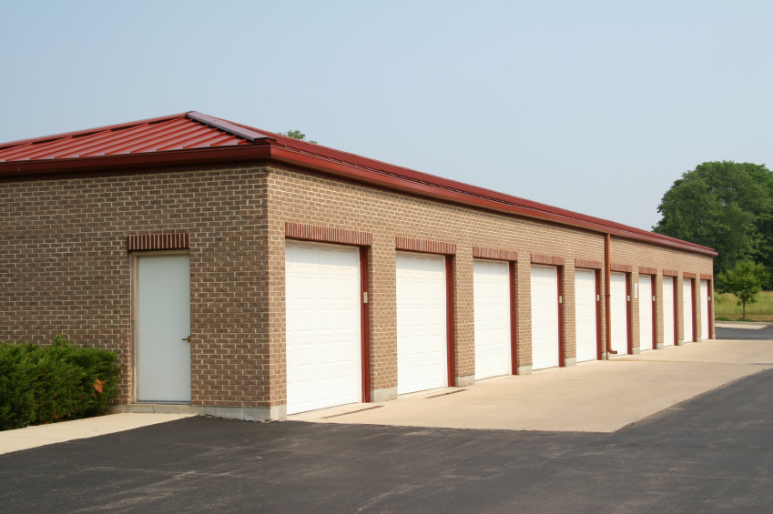 Storage Garages.  Self store facility.